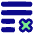 List Cross Icon from Plump Pop Set