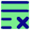 List Cross Icon from Core Pop Set