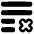 List Cross Icon from Plump Remix Set
