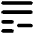 List Minus Icon from Core Solid Set