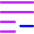 List Minus Icon from Flex Neon Set