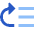 List Priority High Move Up Icon from Sharp Flat Set