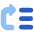 List Priority High Move Up Icon from Plump Flat Set
