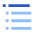 List Sub Items Icon from Sharp Flat Set