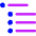 List Sub Items Icon from Core Neon Set