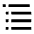 List Sub Items Icon from Sharp Solid Set