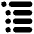 List Sub Items Icon from Plump Solid Set