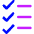 List To Do Tasks Checklist Icon from Core Neon Set