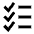 List To Do Tasks Checklist Icon from Sharp Line Set