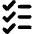 List To Do Tasks Checklist Icon from Core Solid Set