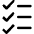 List To Do Tasks Checklist Icon from Core Line Set