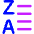 List Z To A Icon from Core Neon Set