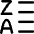 List Z To A Icon from Flex Line Set