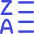List Z To A Icon from Flex Duo Set