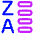 List Z To A Icon from Plump Neon Set