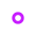 Middle Dot Icon from Sharp Neon Set