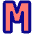 Monospace Font Icon from Plump Pop Set