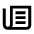 Newsletter Icon from Outlined Line - Material Pro Set