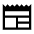 Newspaper Icon from Sharp Line - Material Symbols Set