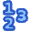 Number Icon from Plump Duo Set