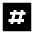 Numbers Square Fill Icon from Sharp Fill - Material Pro Set