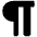 Paragraph Icon from Plump Solid Set