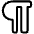 Paragraph Icon from Plump Line Set