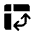 Pivot Table Chart Icon from Rounded Line - Material Symbols Set