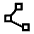 Polyline Icon from Outlined Line - Material Symbols Set