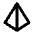 Pyramid Shape Icon from Outlined Line - Material Pro Set