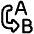 Replace Text Icon from Plump Line Set
