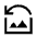 Reset Image Fill Icon from Sharp Fill - Material Symbols Set