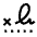 Signature Icon from Outlined Line - Material Symbols Set
