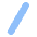 Slash Icon from Plump Flat Set