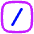 Slash Command Icon from Flex Neon Set