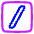 Slash Command Icon from Plump Neon Set