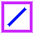 Slash Command Icon from Sharp Neon Set