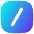 Slash Command Icon from Flex Gradient Set