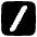 Slash Command Icon from Plump Solid Set