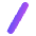 Slash Icon from Plump Gradient Set