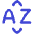 Sort By Alphabet Icon from Flex Duo Set
