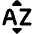 Sort By Alphabet Icon from Core Solid Set