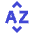 Sort By Alphabet Icon from Sharp Duo Set
