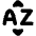 Sort By Alphabet Icon from Flex Solid Set