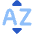 Sort By Alphabet Icon from Core Flat Set