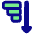 Sort Descending Icon from Plump Pop Set