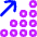 Sort Quantity Ascending Order Icon from Flex Neon Set