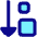 Sort Size Ascending Order Down Icon from Flex Pop Set