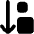 Sort Size Ascending Order Down Icon from Flex Solid Set