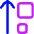 Sort Size Ascending Order Up Icon from Flex Neon Set
